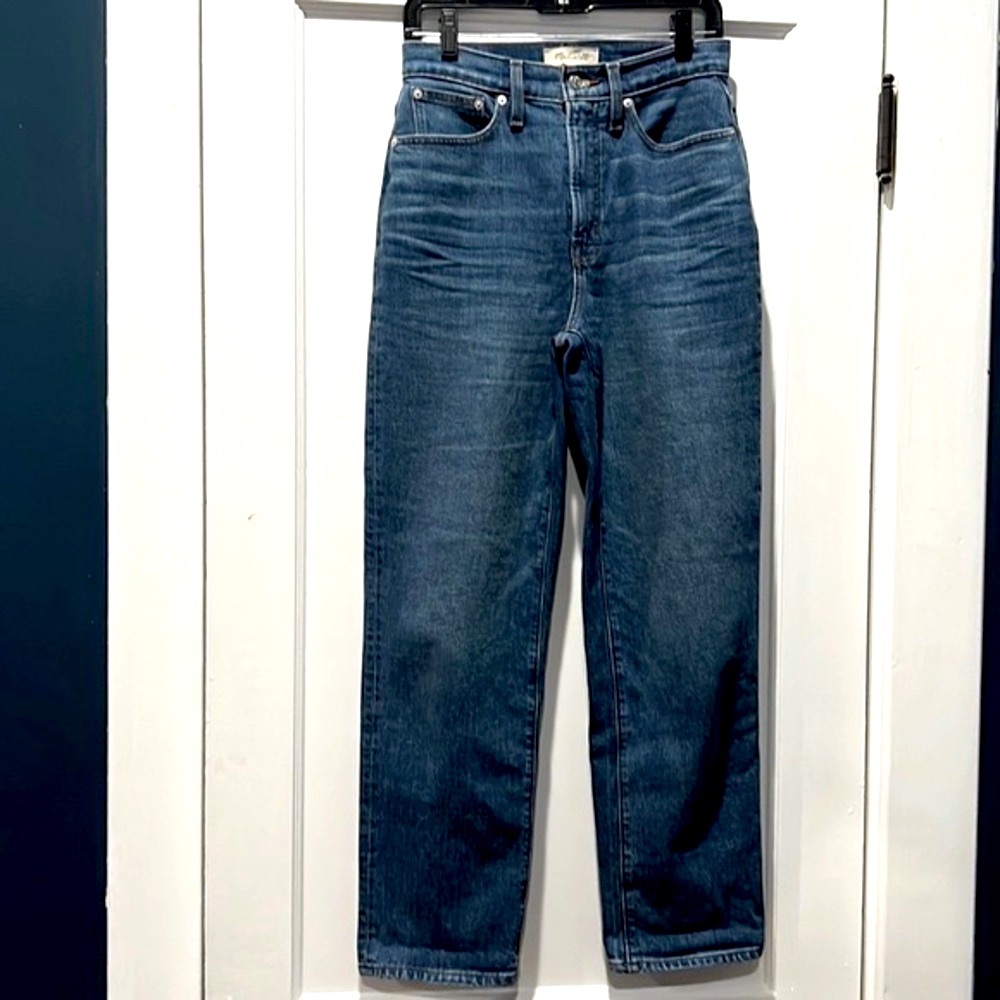 Madewell Perfect Vintage Straight Jean, Size 26